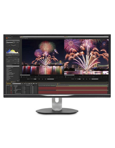Philips 328P6AUBREB, 31.5" Wide IPS LED, 4 ms, 1200:1, 50M:1 SmartContrast, 450 cd/m2, 2560x1440 , Pivot, Heigh Adjust, USB-C