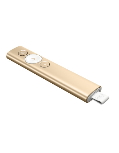 Logitech Spotlight Presentation Remote - Gold