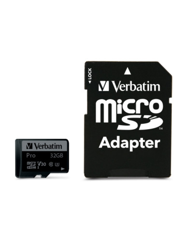 Verbatim micro SDHC 32GB Pro Class 10 UHS-I