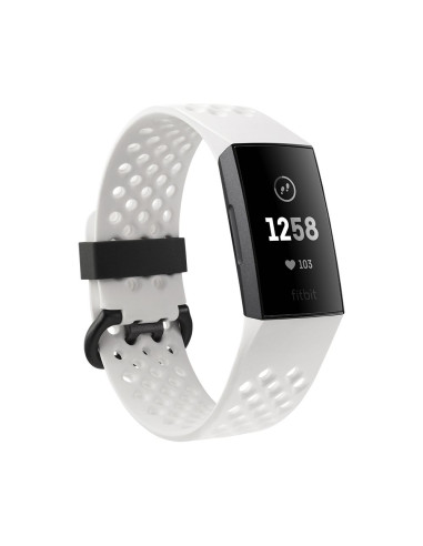 Fitbit Charge 3 Special Edition NFC, Graphite, White Silicone