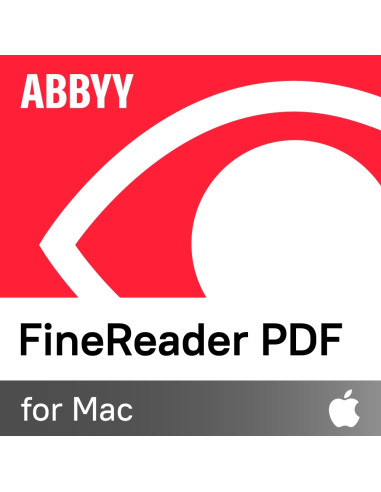 ABBYY FineReader PDF for Mac, Single User License (ESD), Subscription 1 year