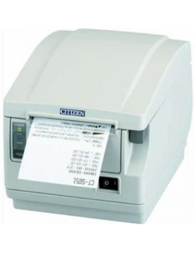 Citizen CT-S651II Printer, No interface, Ivory White