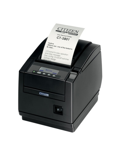 Citizen CT-S801II Printer, No PSU (DC 24V), No interface, Black