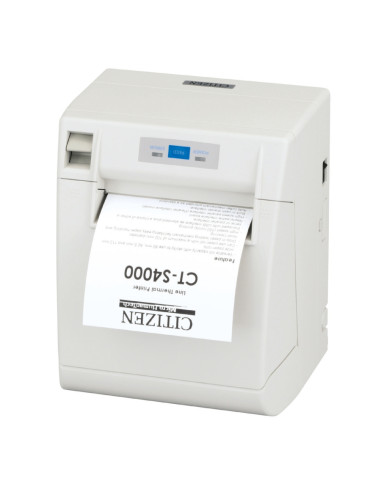 Citizen CT-S4000 Printer, USB, Ivory White