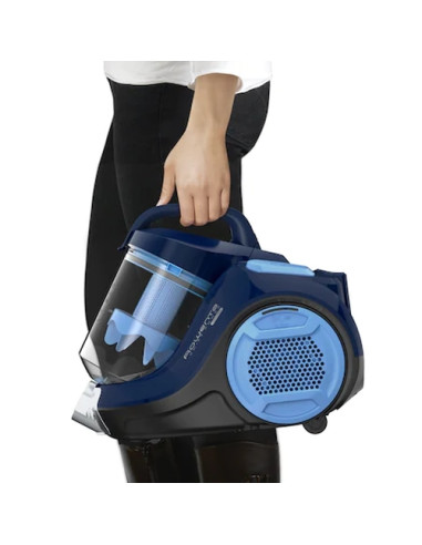 Rowenta RO2981EA, SWIFT POWER BLUE Home - Car, 750W,  77dB, 1,2L, Crevice 2in1, Parquet, Mini turbobrush, Upholstery, XXL Fle