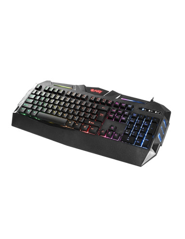 Fury Gaming combo set 4in1, Thunderstreak 2.0 keyboard + Mouse + Headphones + Mousepad, US layout