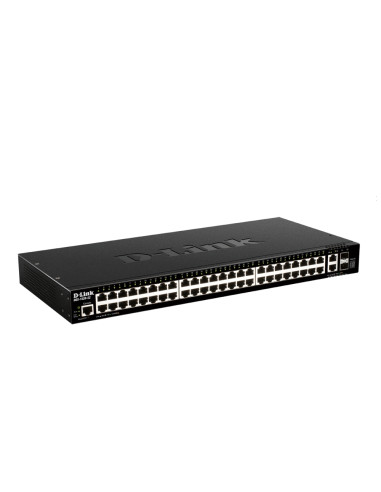 D-Link 48 ports GE + 2 10GE ports + 2 SFP+ Smart Managed Switch