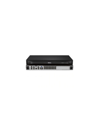 Dell DMPU2016-G01 16-port remote KVM switch with 2 remote users 1 local user dual power supply, DMPU2016