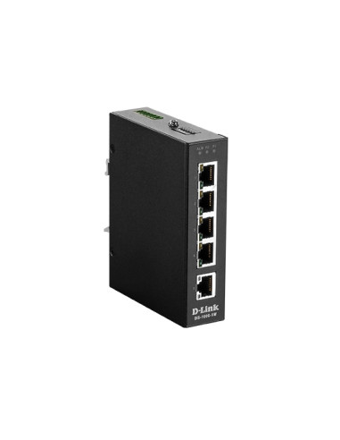 D-Link 5 Port Unmanaged Switch with 5 x 10/100/1000BaseT(X) ports