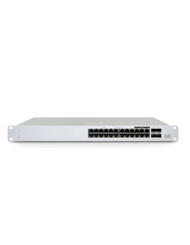 Cisco Meraki MS130-24X Cloud Mgd. 18GE + 6x(2.5GE) 370W PoE Switch