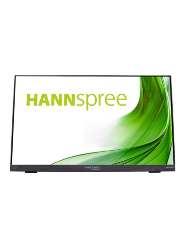 Тъч монитор HANNSPREE HT225HPB, LED, 21.5 inch, Wide, Full HD, Display Port, VGA, HDMI, Черен