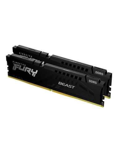 Памет Kingston FURY Beast Black 32GB (2x16GB) DDR5 6000MHz CL36 KF560C36BBE2K2-32