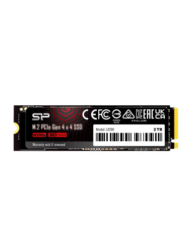 SSD Silicon Power UD90, M.2-2280, PCIe Gen 4x4, NVMe, 2000GB