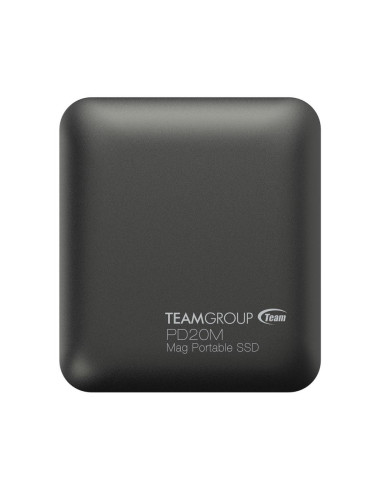 Team Group PD20M Mag Portable SSD 1TB, Titanium Gray