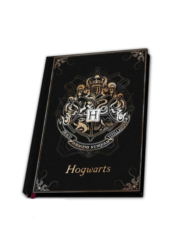 Тефтер ABYSTYLE HARRY POTTER Premium Hogwarts A5