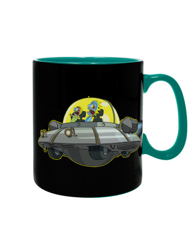 Чаша ABYSTYLE RICK AND MORTY Heat Change Mug Spaceship