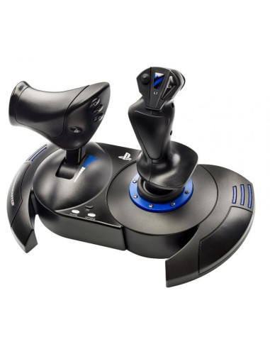 Жичен джойстик, авиосимулатор Thrustmaster T.Flight Hotas 4 за PC / PS4, Черен