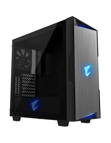 Кутия Gigabyte Aorus AC300G RGB Fusion 2.0, Mid Tower, Черна