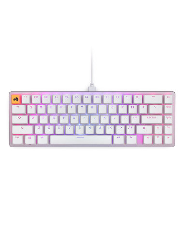 Геймърска механична клавиатура Glorious GMMK 2 White Compact- Fox Switches US-Layout