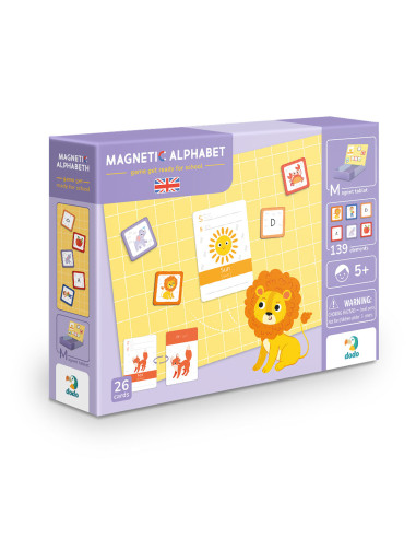 Игра "Magnetic Alphabet" 140 ч.