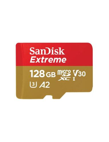 Карта памет SANDISK Extreme microSDXC, 128GB