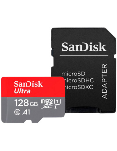 Карта памет SANDISK Ultra microSDXC, 128GB