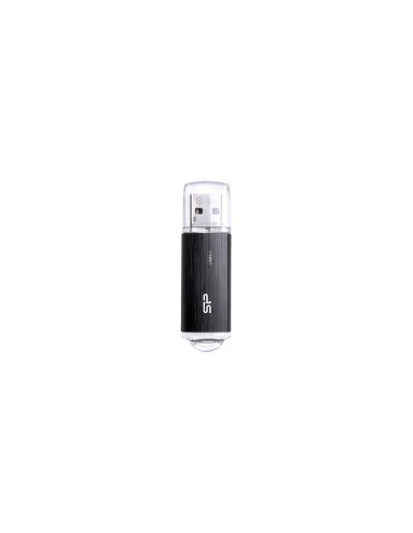 USB памет SILICON POWER Blaze B02, 64GB, USB 3.2 Gen 1, Черен