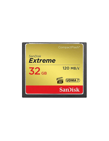 Карта памет SANDISK Extreme CompactFlash Memory Card 32Gb