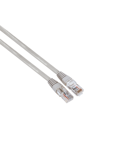 Мрежов кабел HAMA CAT 5e, UTP, RJ-45 - RJ-45, 1.5 m,Сив, булк опаковка