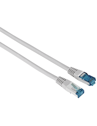 Мрежов пач кабел HAMA F/UTP, CAT 6, RJ-45 - RJ-45, 1Gbit/s, 1.5 m, Сив, Булк