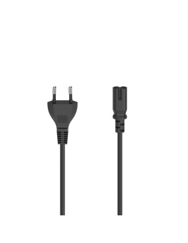 Захранващ кабел, Euro-plug, 2pin, 0.75м, 200731