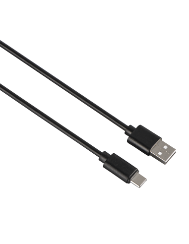 Кабел HAMA USB-C мъжко -USB 2.0 A мъжко, 0.9 м., 480Mbit/s,булк опаковка