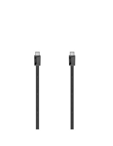 Кабел HAMA USB-C мъжко - USB-C мъжко,1.5 м,черен,3A,60W,480Mb/s