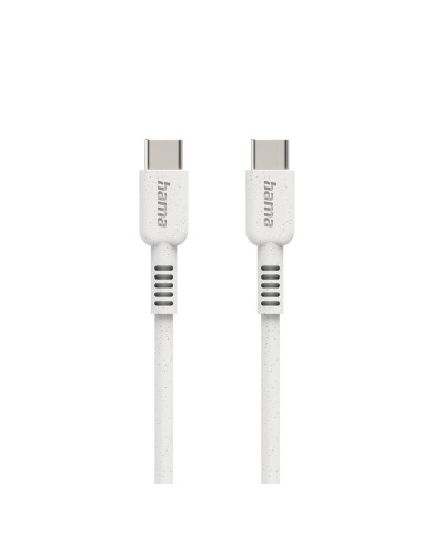 Кабел за зареждане HAMA "Eco", USB-C - USB-C, 1 м, 187282