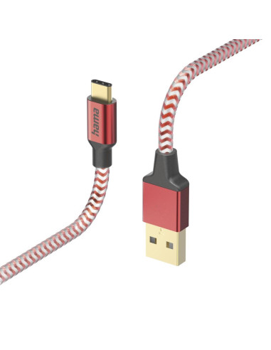 Кабел за зареждане "Reflective" USB-A - USB-C, 201559