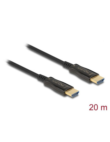 Оптичен кабел Delock, HDMI 8K, 60 Hz, 20 m