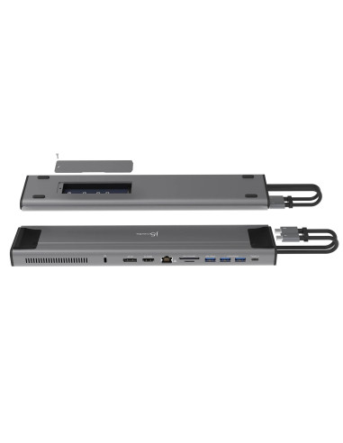 Докинг станция j5create JCD552, M.2 NVMe, USB-C Gen 2