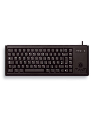 Компактна жична клавиатура CHERRY G84-4400 с Trackball