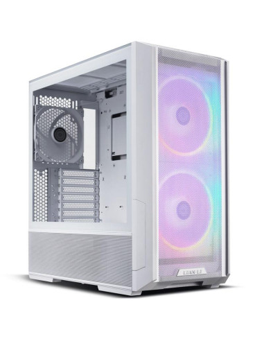 Кутия Lian-Li LANCOOL 216 RGB Mid-Tower, USB 3.2 Gen 2, Бяла