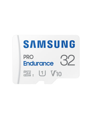 Карта памет Samsung PRO Endurance, microSDHC, UHS-I, 32GB, Адаптер