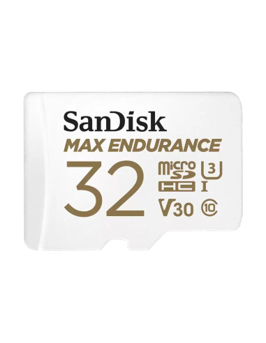 Карта памет SANDISK MAX Endurance micro SDHC, SD Адаптер, 32GB