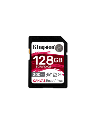 Карта памет Kingston Canvas React SDXC 128GB