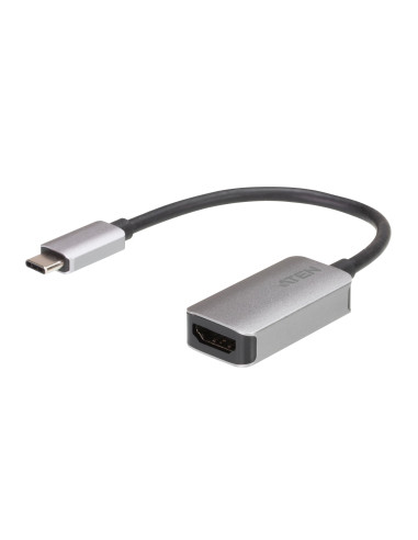 Адаптер ATEN UC3008A1, USB-C мъжко - HDMI женско, 4K, Черен