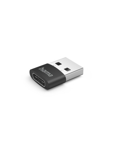 HAMA Преходник от USB-C - USB-A, 480 Mbit/s, 3 бр, 201532