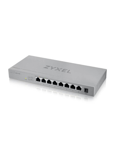 ZyXEL MG-108, 8 Ports, Desktop, 2.5G MultiGig unmanaged Switch