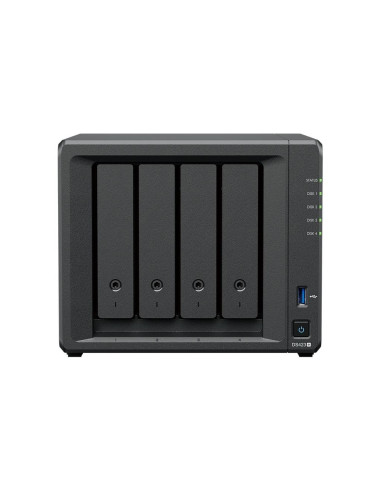 Мрежов сторидж Synology NAS DS423+, за 4 диска, Intel Celeron J4125, .2GB DDR4