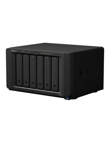 Мрежов сторидж Synology DS1621+, За 6 диска, До 108TB, 2.2GHz, 4GB, Гигабит, USB3.0