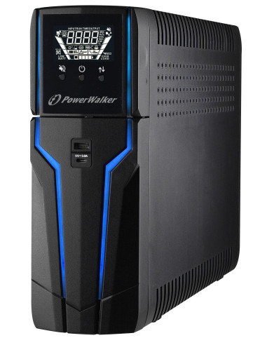 UPS POWERWALKER VI1500GXB за професионален гейминг, 1500VA, Line Interactive