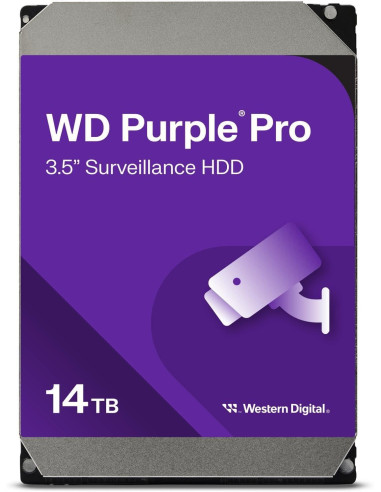 Хард диск WD Purple Pro Surveillance, 14 TB, 256MB, SATA 3