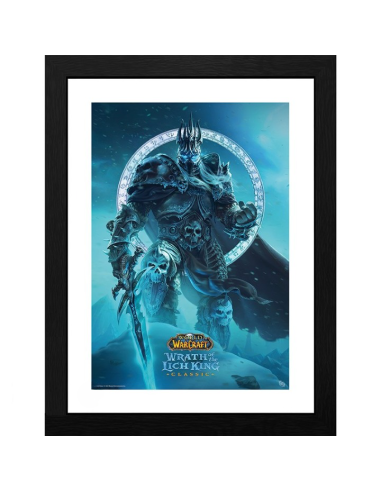 GBEYE WORLD OF WARCRAFT - Framed print "Lich King" (30x40)